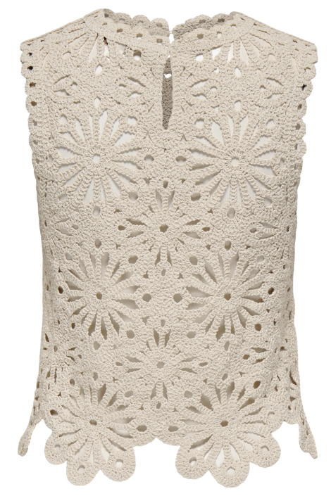 Only onl30 leilani s/l emb top wvn